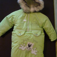 Теплый зимний комбинезон