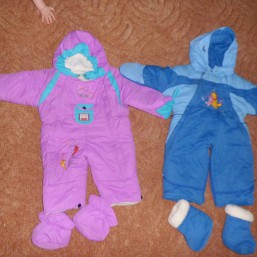 Зимние комбенизоны с сапожками