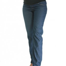 Теплые джинсы на флисе для беременных Код 665