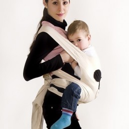 Май-слинг «Микки» лен с напылением