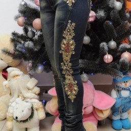 Джинсы стрейч