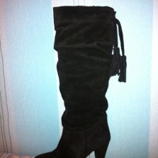 Сапоги Итальянские замшевые 38размер