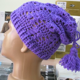 фиолетовая шапочка
