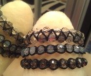 Браслеты Шамбала  из хрусталя