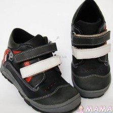 Кожанные демисезонные ботинки Perlina для мальчика