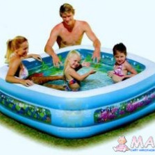 Детский бассейн надувной «Голубая лагуна» Intex 57471 