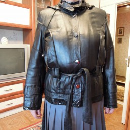 Кожаная курточка 48-50!