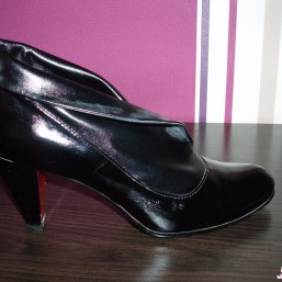 Ботильоны из гладкой кожы