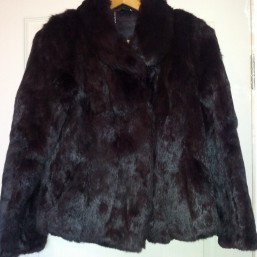 шуба кролик