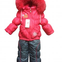 Зимний комбинезон для девочки