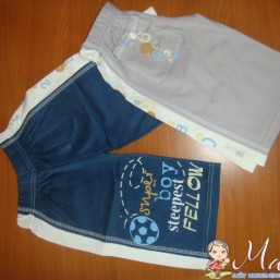 Штани укорочені для хлопчиків 