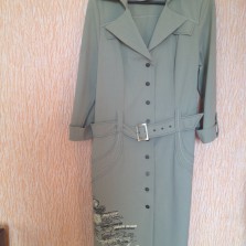 Платье-сафари