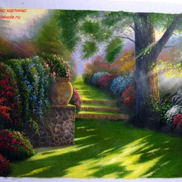 Копия картины Томаса Кинкейда Дорогоа в Рай