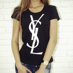 Футболка женская YSL
