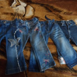 ДЖИНСОВЫЕ БРЮЧКИ ДЛЯ КРОШКИ