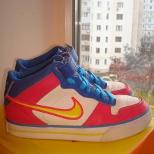 Кроссовки из натуральной кожи NIKE оригинал