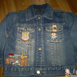 Джинсовая куртка на мальчика