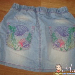 Юбка и джинсы Глория Джинс