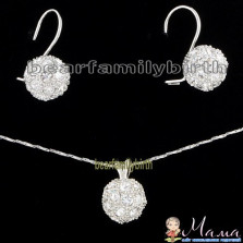 Бижутерия - Набор серьги и повеска