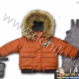 Зимний комбенизон+шапка