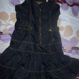 Джинсовый сарафан