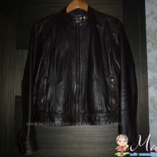 ожаная куртка Mango