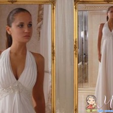 Свадебное платье в греческом стиле