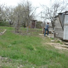 дача 15соток, строительный вагончик и домик деревянный летний 3х3