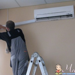 Установка кондиционеров и сплит систем 