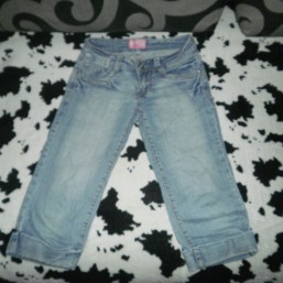 джинсовые капри 