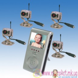 Видеоняня Система беспроводного видеонаблюдения RC630&208x4