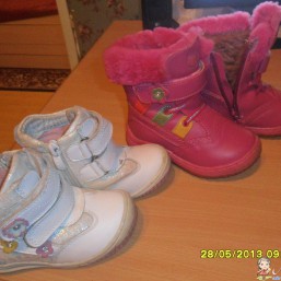  Сапоги зимние. Ботинки демисезонные. р. 23