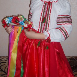 Костюм украиночки 10-13 лет ПРОКАТ