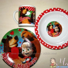 Детские  фарфоровые наборы   посуды