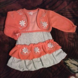 велюровый костюм сарафан и болеро 