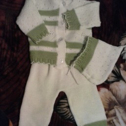 вязаный костюмчик тройка