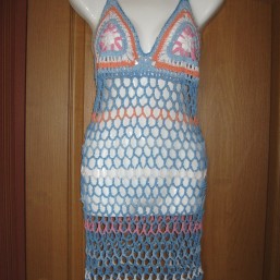 Пляжное платье-сетка в наличии