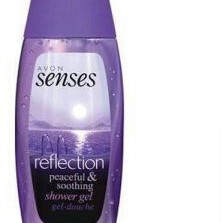 avon gel douche senses reflection