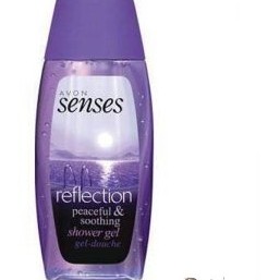 avon gel douche senses reflection