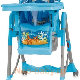 Стульчик для кормления Bertoni Primo Blue Dolphins