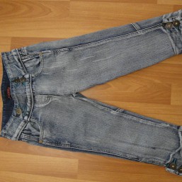 Бриджи джинсовые 8-9лет рост 134
