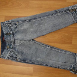 Бриджи джинсовые 8-9лет рост 134