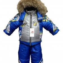 Детский зимний комбинезон для мальчика от годика до 5 лет