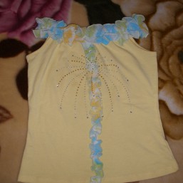 Майки летние для девочки 11-13 лет