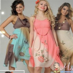 Легкое и красивое платье для мамочки