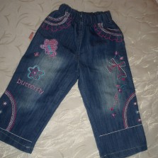 Лёгенькие джинсы на девочку