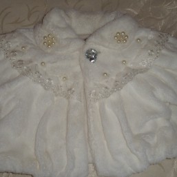 Меховое болеро.