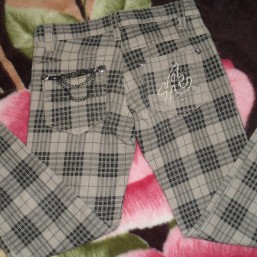 Катоновые брючки на девочку