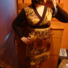 тепленькое платье 