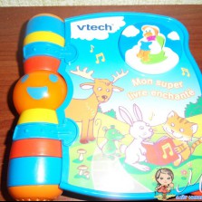 Говорящая книжечка на французском языке фирмы Vtech